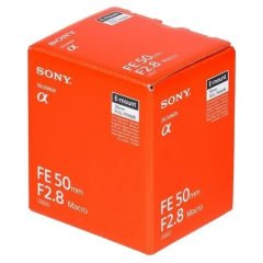 Sony FE 50mm f/2.8 Macro Lens (SONY EURASIA GARANTİLİ)