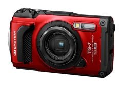 Olympus Om System Tough TG-7 Digital Camera (Red)