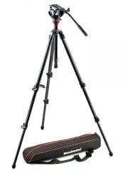 Manfrotto MVH500AH,755CX3 Tripod Başlığı & MagFibre Tripod