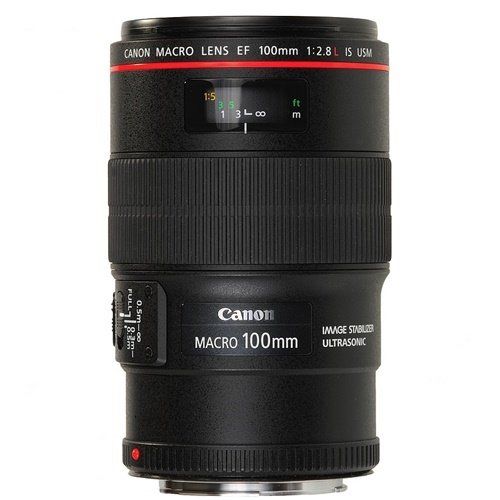 Canon EF 100mm f/2.8L IS USM Macro Lens (Canon Eurasia Garantili