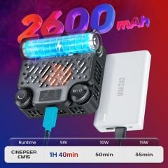 Zhiyun Cinepeer Cm15 15W Full-Color Pocket Light
