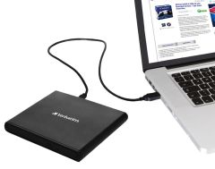 Verbatim EXTERNAL SLIMLINE CD/DVD WRITER USB 2.0