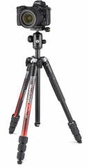 Manfrotto MKELMII4RD-BH Element MII Ball Head Tripod Kırmızı