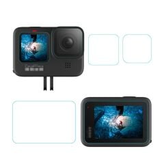 Oem Marka Gopro 9/10/ 11/ İçin 3'lü Lcd Lens Ekran Koruyucu