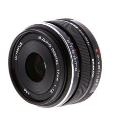 Olympus 17mm F/1.8 Lens - Black