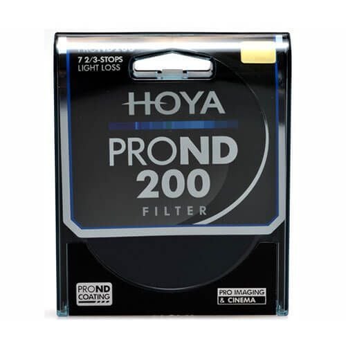Hoya 58 mm PRO ND200 ND Filtre (7 2/3 Stop)