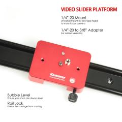 Kamerar SD-1 Tekerlekli Slider Dolly