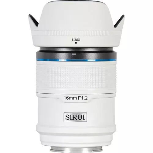 Sniper 16mm F1.2 APS-C/S35 Auto-Focus Lens (E Mount, White)