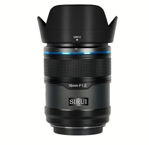 Sniper 16mm F1.2 APS-C/S35 Auto-Focus Lens (Z Mount, Black, Carbon Fiber)