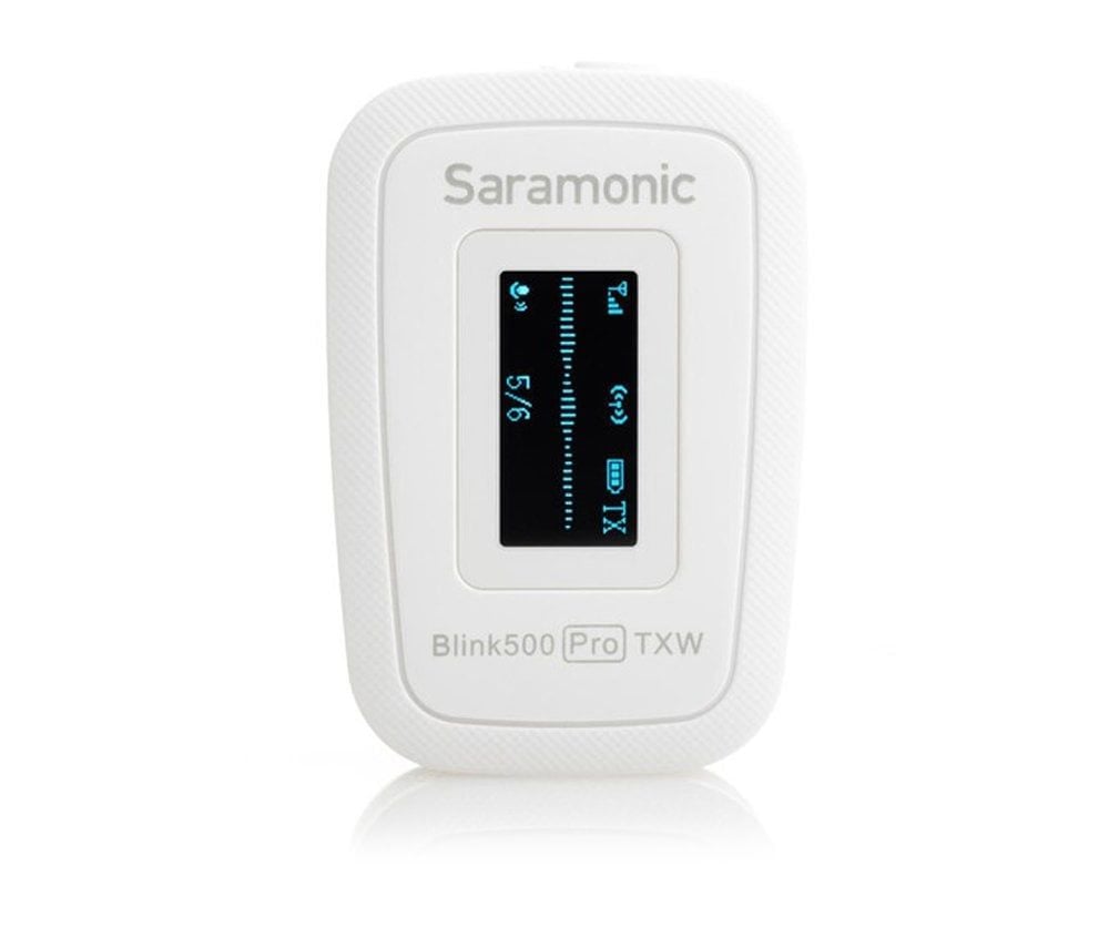 Saramonic Blink500 Pro B2W İkili Yaka Mikrofonu - Beyaz