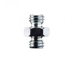 Manfrotto MA 125 3/8'' Spigot Çift Taraflı Adaptör