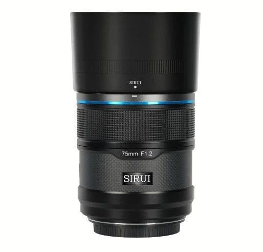 Sirui Sniper 75mm F1.2 APS-C/S35 Auto-Focus Lens (E Mount, Black, Carbon Fiber)