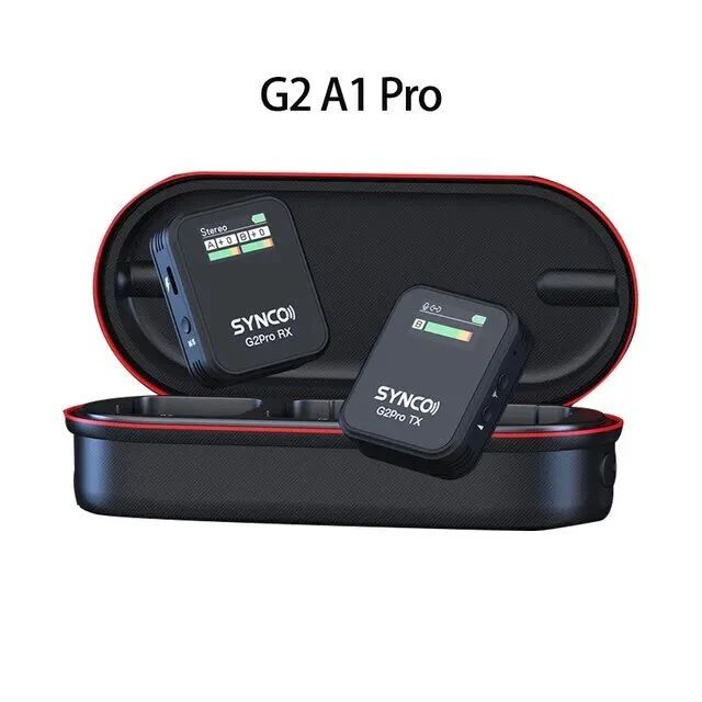 SYNCO G2A1 Pro Tekli Kablosuz Yaka Mikrofonu