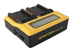 Patona NP-F970 SONY  İkili Dual Lcd Usb Charger