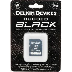 Delkin Devices 128GB BLACK UHS-I V30 SDXC Hafıza Kartı