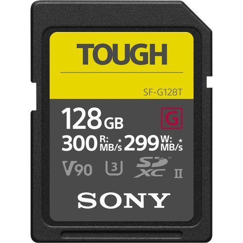 Sony 128GB SF-G Tough Serisi UHS-II SDXC Hafıza Kartı (Sony Eurasia Garantili)