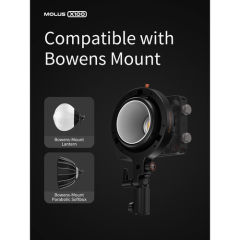 Zhiyun MOLUS X100 Bi-Color Pocket COB Monolight (Combo Kit