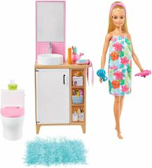 Mattel Barbie Bebek ve Oda Oyun Setleri GTD87