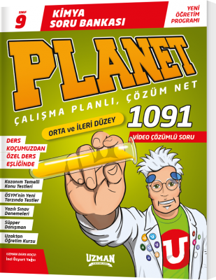 9. Sınıf Kimya Soru Bankası Planet