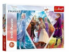 Trefl Puzzle 200 Parça 48x34 Cm Sisters İn Frozen, Disney Frozen Iı