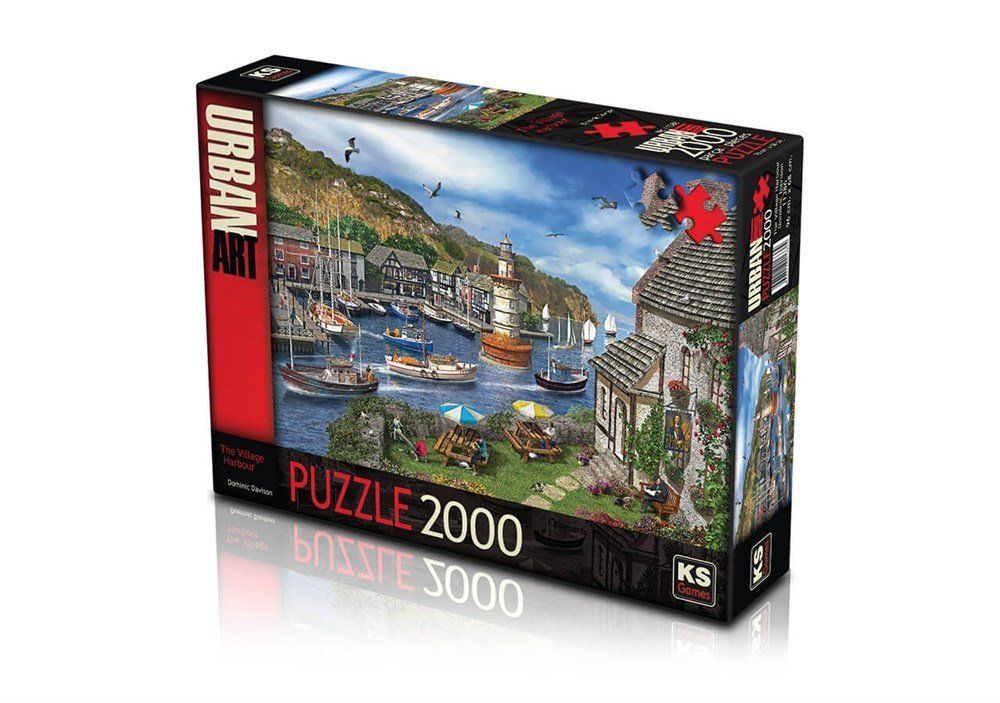 Ks Games Puzzle The Village Harbour Dominic Davis 11386