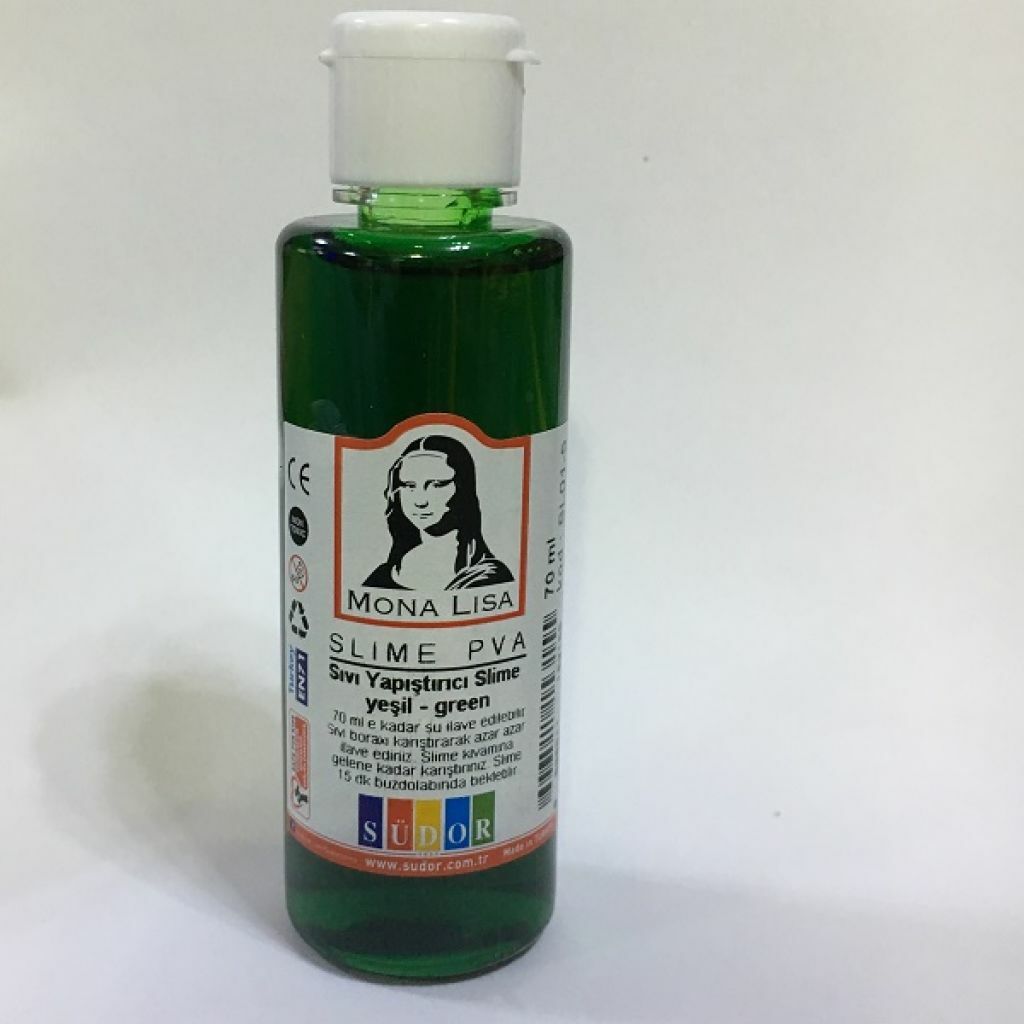 Monalisa Sıvı Yapıştırıcı Slime 70 ML Yeşil SL01-5