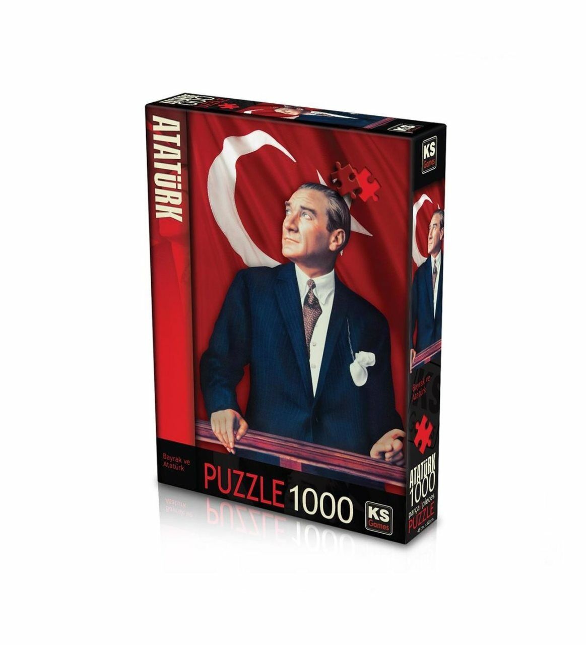 Ks Games Puzzle 1000 Bayrak Ve Atatürk Son 11207