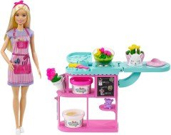 Mattel Barbie Çiçekçi Bebek ve Oyun Seti