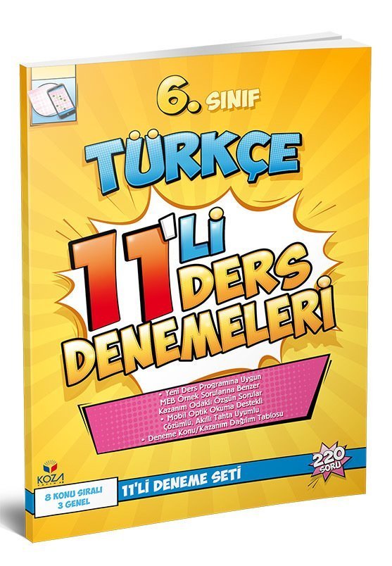 6. Sınıf Türkçe 11'Li Deneme Seti