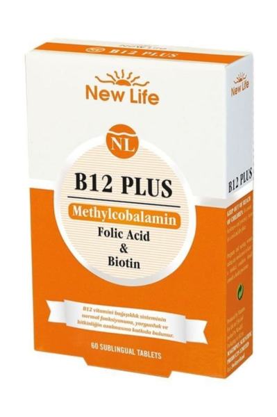 New Life B12 Plus 60 Tablet Gıda Takviyesi
