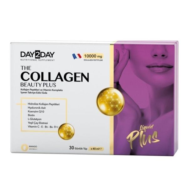 Day2Day The Collagen Beauty Plus Mango Aromalı - 30 Tüp x 40 ml