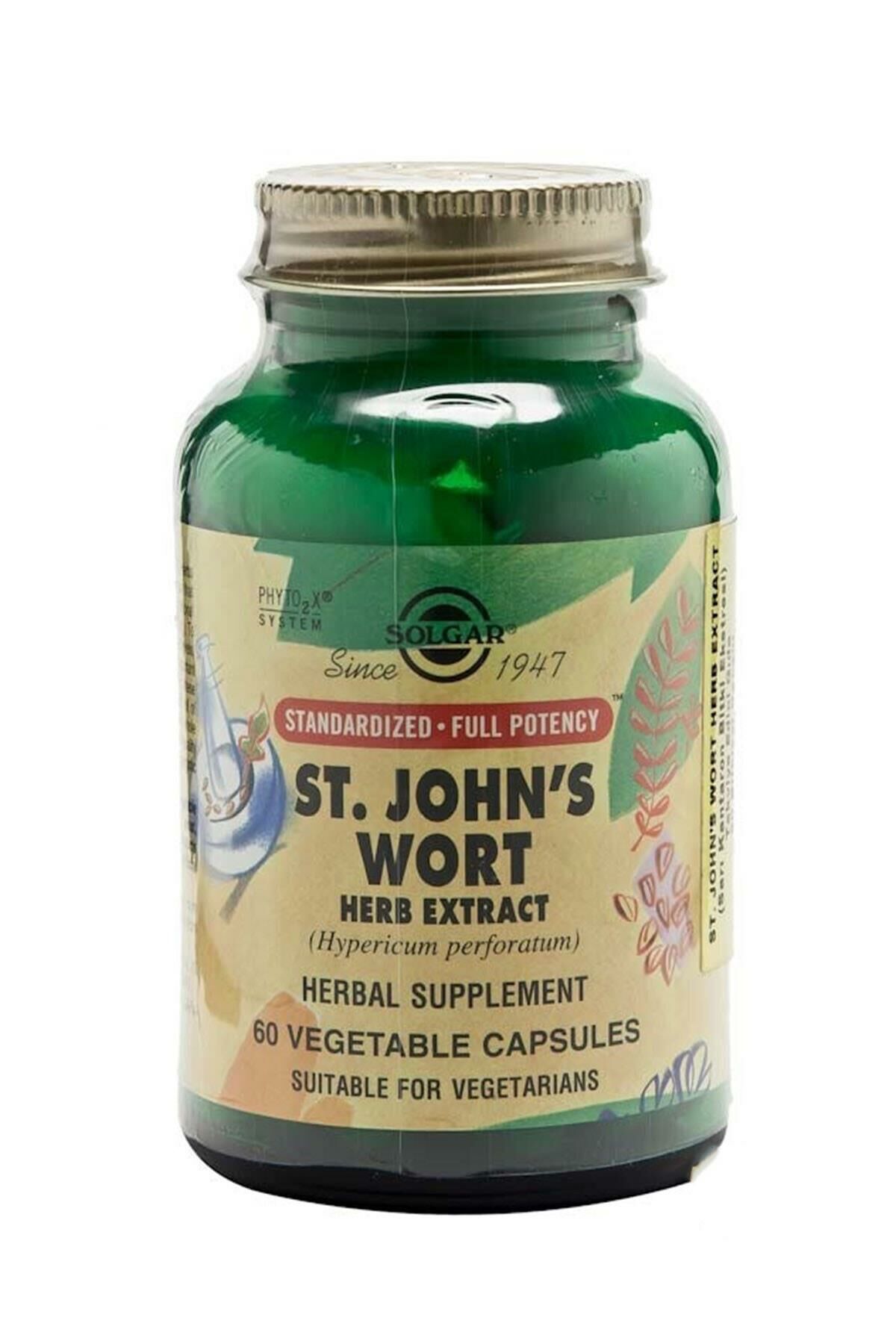 Solgar St. John's Wort 60 Kapsül