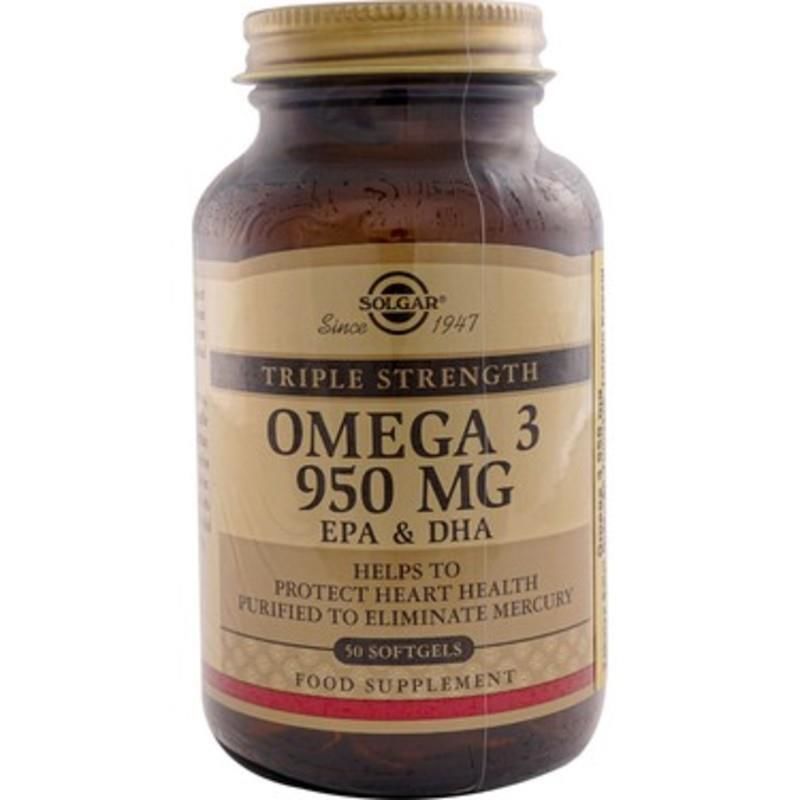 Solgar Omega 3 950 mg 50 Kapsül