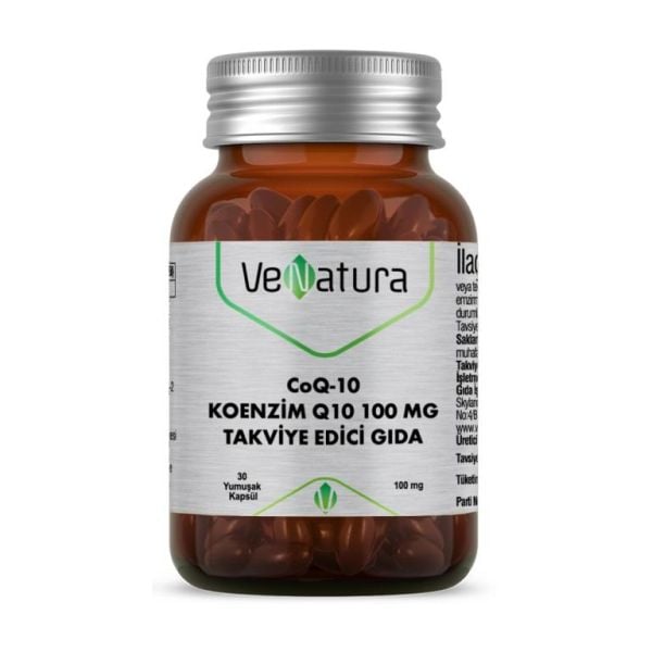 VeNatura CoQ-10 Koenzim Q10 100 mg 30 Kapsül