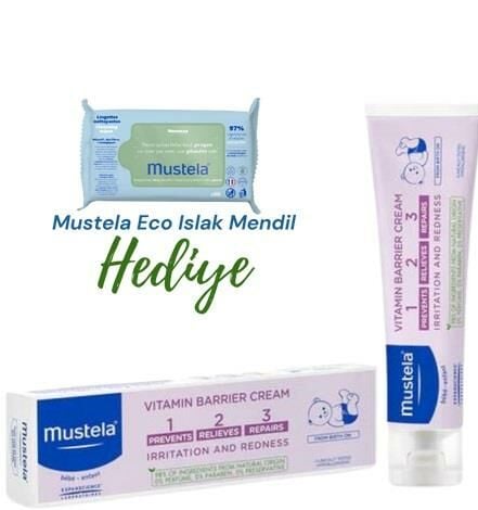 Mustela 1.2.3 Barrier Pişik Kremi 100 ml