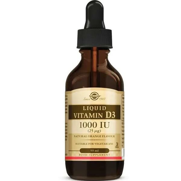 Solgar Vitamin D3 1000 IU 59 ml