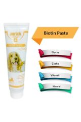 Zurich Kedi ve Köpekler İçin Biotin ve Çinko Paste 100 Gr