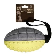 Playfull Sesli Lüx Köpek Eğitim Oyuncağı 28x9,5 Cm Sarı