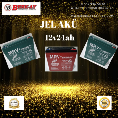 JEL AKÜ 12V24AH