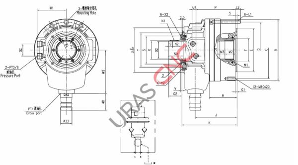 6'' ÇEKTİRME SİLİNDİRİ (TK-646S)