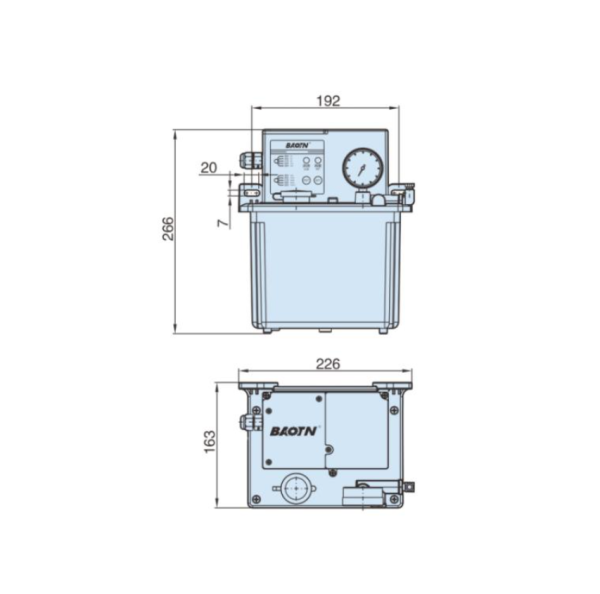 (3LT) 220V PLC Kontrollü CNC Yağlama Ünitesi