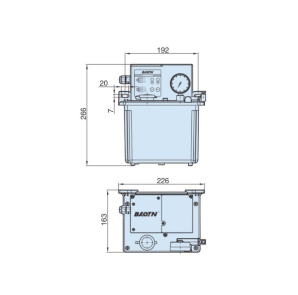 (3LT) 110V PLC Kontrollü CNC Yağlama Ünitesi