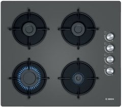 Bosch POP6C9O10O Doğalgazlı Gri Cam Ankastre Ocak