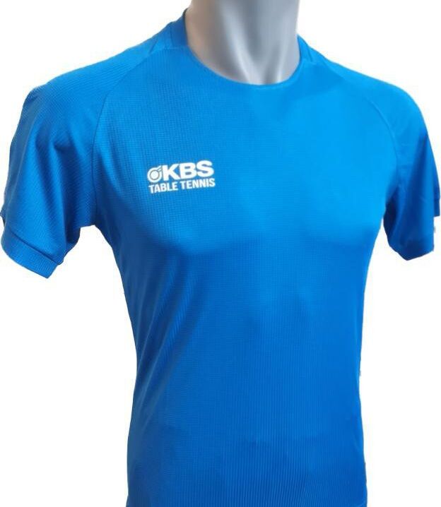 KBS Bisiklet Yaka Mavi Tişört