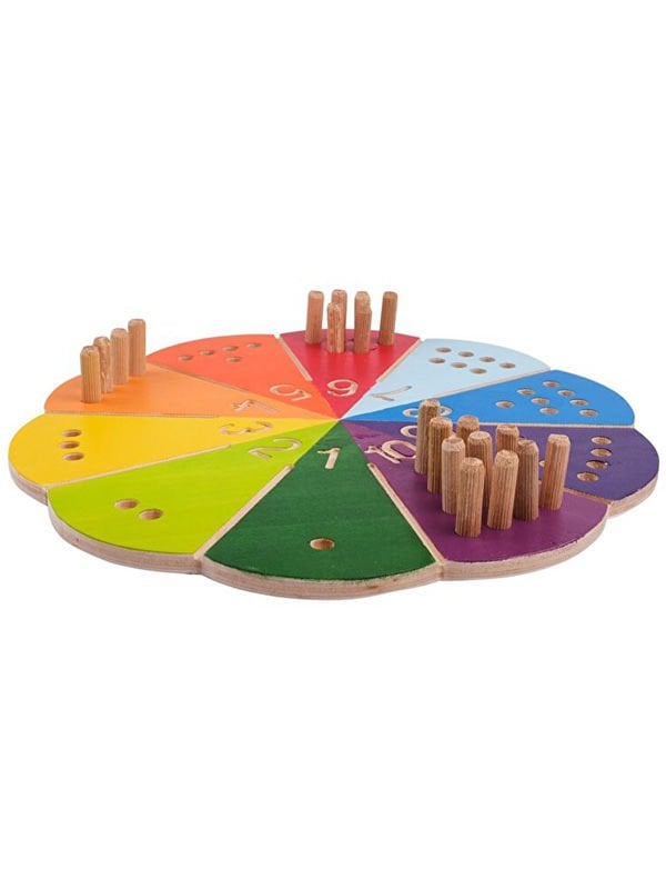 Montessori Gökkuşağı Sayı Çubukları