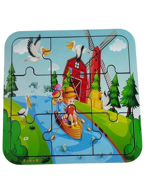 Değirmen Ahşap Puzzle