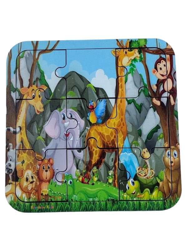 Hayvanlar Alemi Ahşap Puzzle