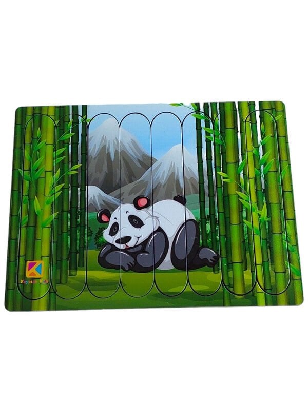 Panda Ahşap Stick Puzzle