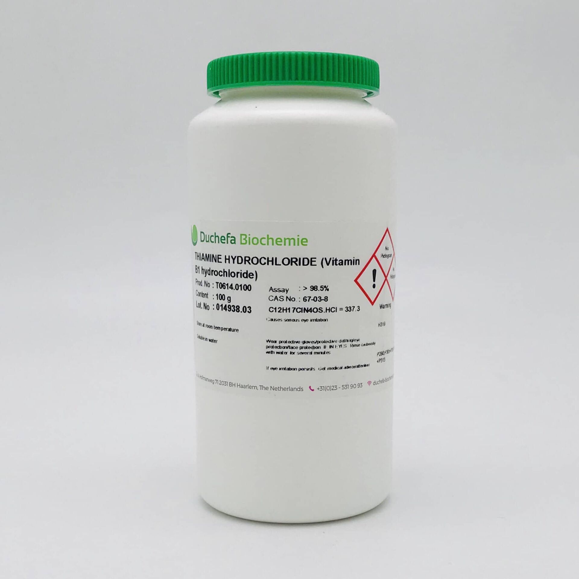 Thiamine HCL Vitamin B1 250gr