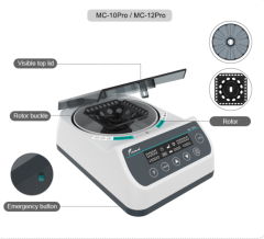 MC-10 PRO Mini Santrifüj 10000 rpm ±5%